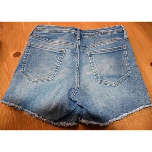 Gap Kids Denim Shorts, 2 Pairs, Size 12, Midi, Stretch, Adjustable Waist - Picture 3 of 7